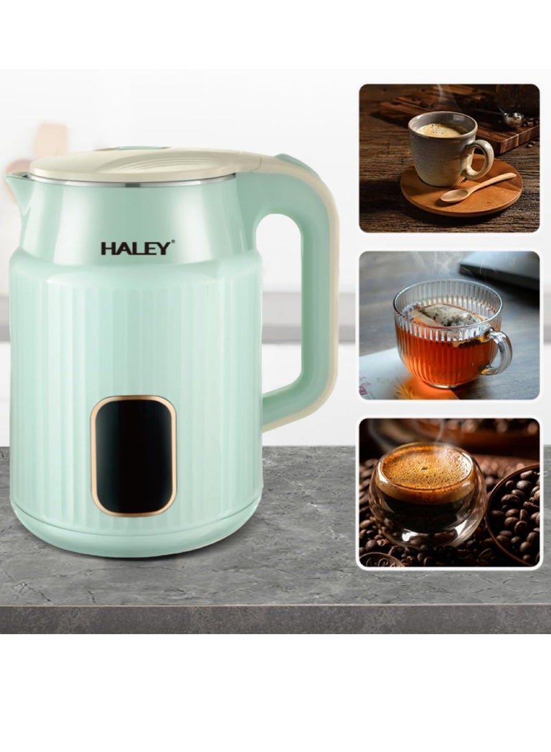 HALEY 2.5L Electric Kettle，2000W,304 stainless steel inner body, Hot Water Kettle,2 Year Warranty,HY-8920 (G.2.5L) - Image 2